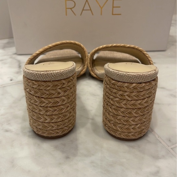 Raye Rattan/Jute Heels - Picture 4 of 5